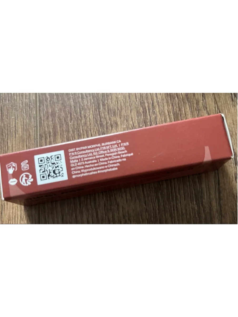 Morphe NWT dripglass drenched lip gloss deep brick